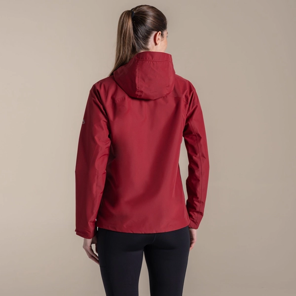 craghoppers Women's Solla Waterproof Jacket | Sumac Red