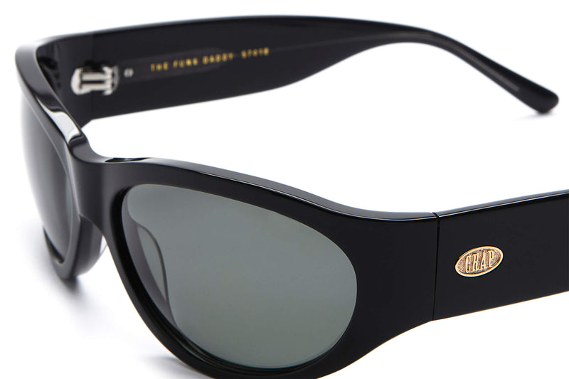 Crap Eyewear The Funk Daddy Black Bio Polarized