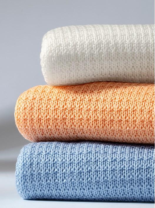 Creation L Apricot Textured V-Neck Sweater From Creation L