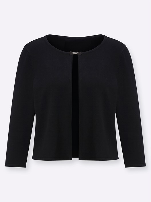 Creation L Black Clasp Detail Bolero From Creation L