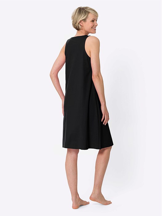 Creation L Black O-Ring Beach Dress From Creation L