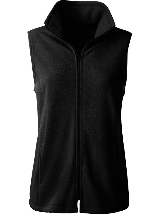 Creation L Black Cozy Fleece Vest