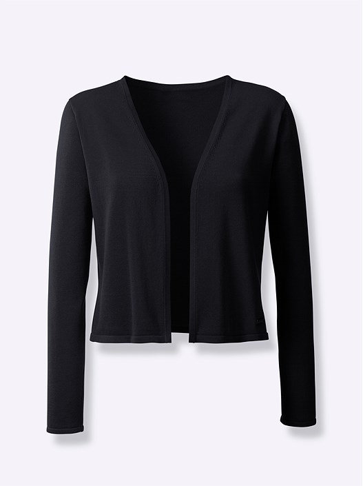 Creation L Black Cropped Bolero From Creation L