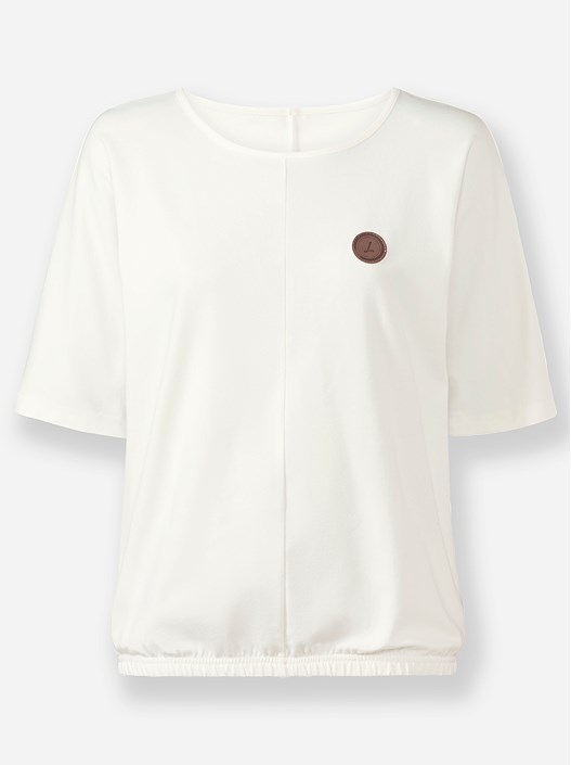 Creation L Ecru Batwing Sleeve Shirt