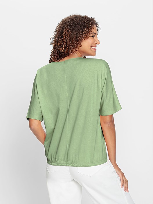 Creation L Eucalyptus Batwing Sleeve Shirt