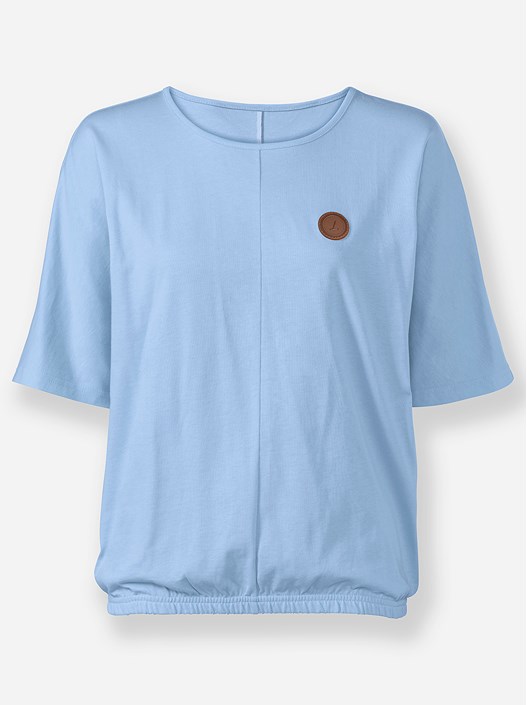 Creation L Ice Blue Batwing Sleeve Shirt