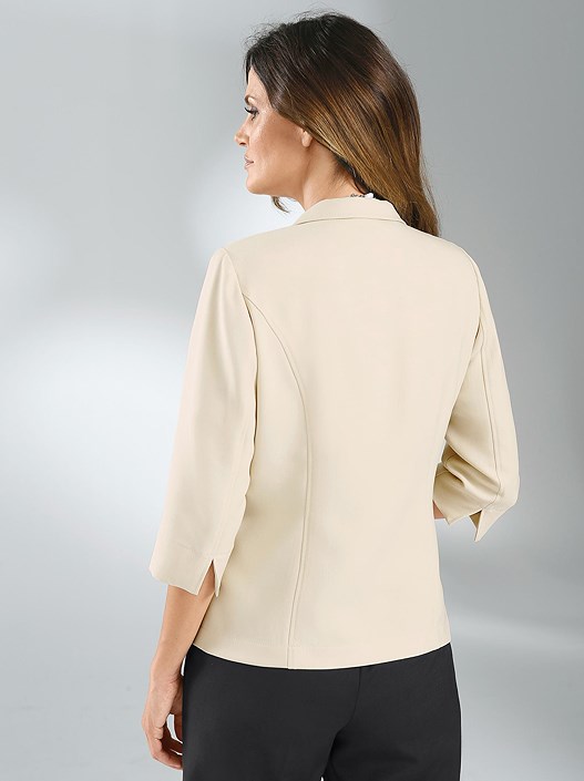 Creation L Ivory Button Up Blazer