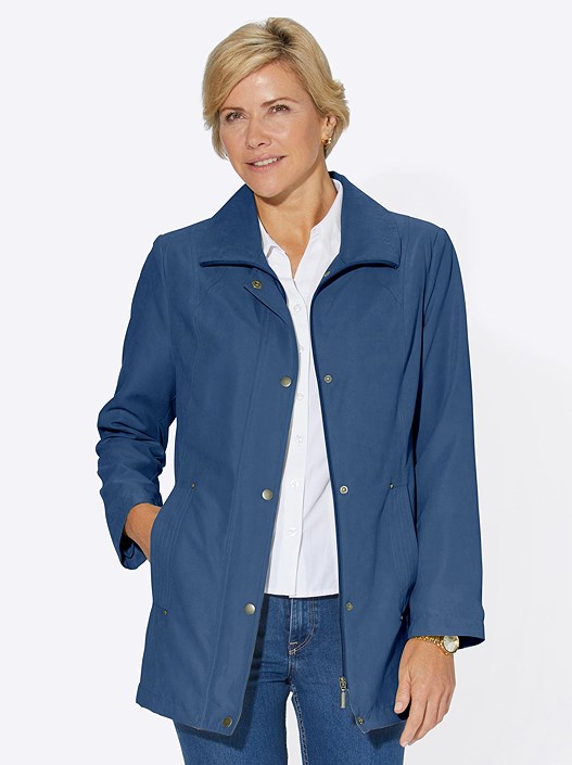 creation l Lime Faux Suede Outdoor Jacket