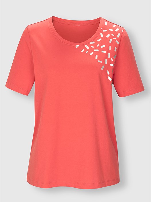 Creation L Lobster Foil Print Shirt