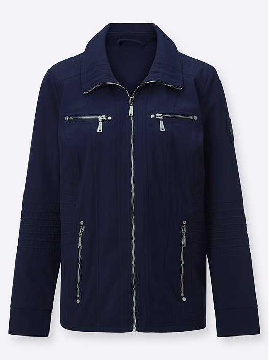 Creation L Navy Zip Up Jacket