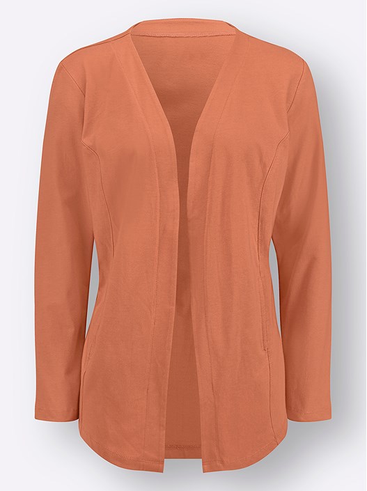Creation L Papaya Open Cardigan From Creation L