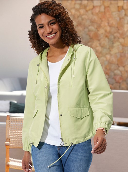 Creation L Pistachio Drawstring Utility Jacket