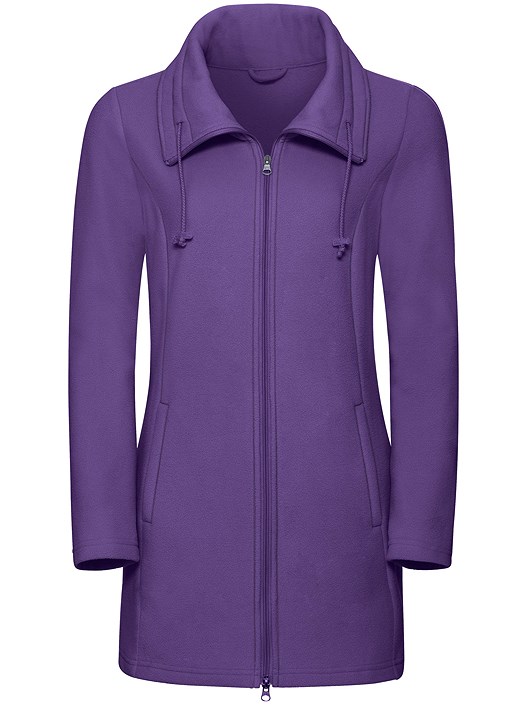 Creation L Purple Long Fleece Jacket