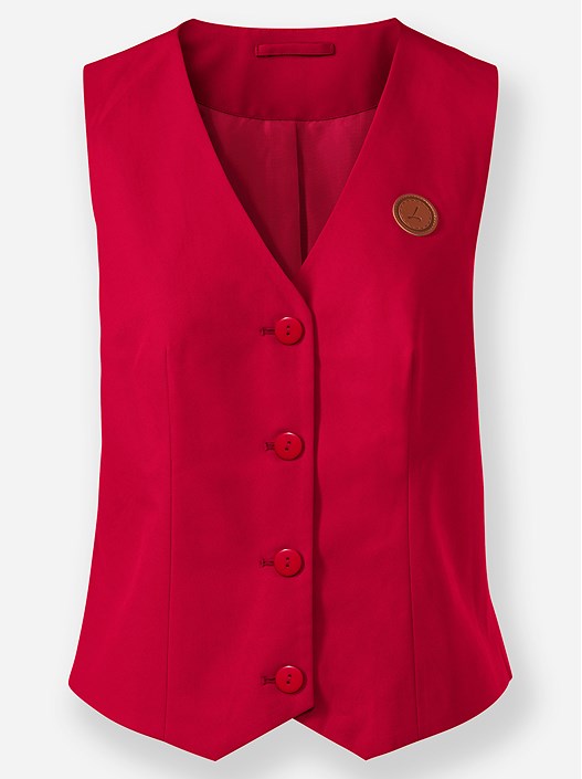 Creation L Red Tie Back Vest