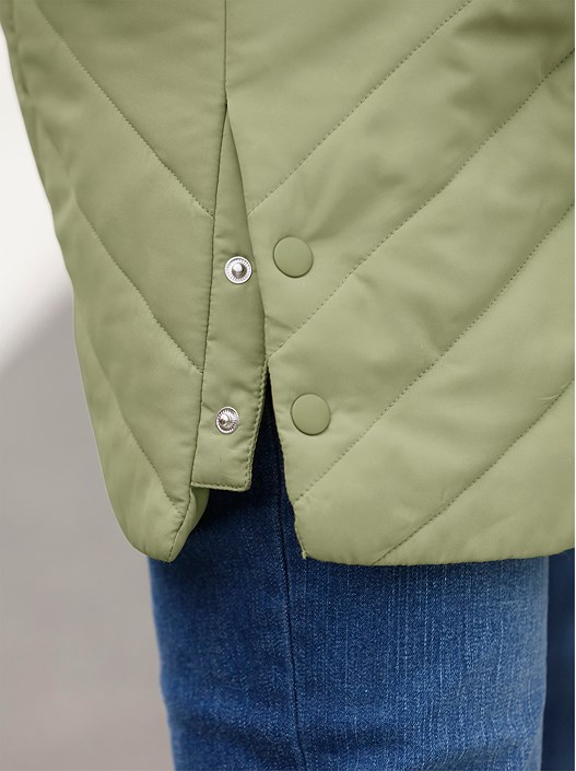 Creation L Reed Long Quilted Vest