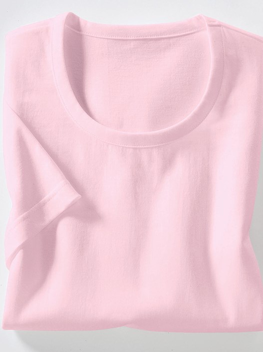 Creation L Rose Classic Round Neck Shirt