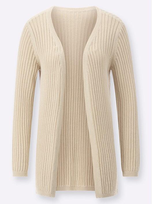Creation L Sand Ajour Cardigan From Creation L
