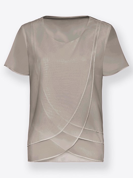 Creation L Sesame Layered Georgette Blouse