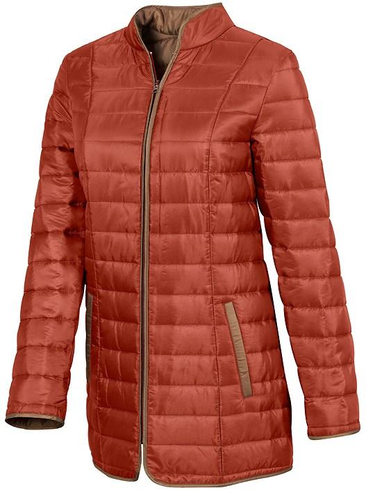 Creation L Terracotta Quilted Puffer Jacket