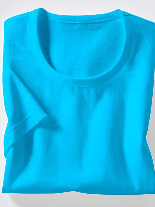 Creation L White Classic Round Neck Shirt