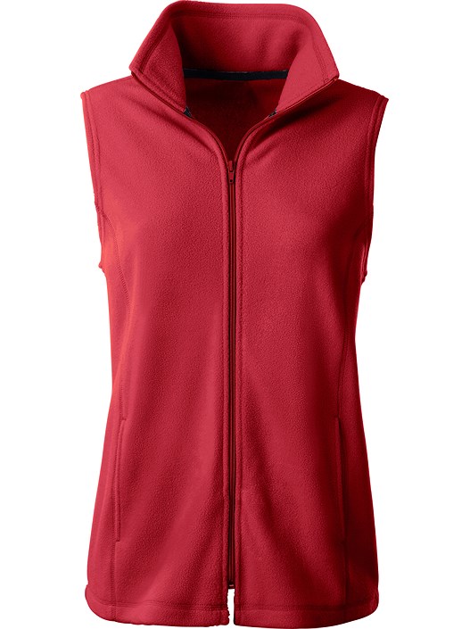 Creation L Wine Red Cozy Fleece Vest