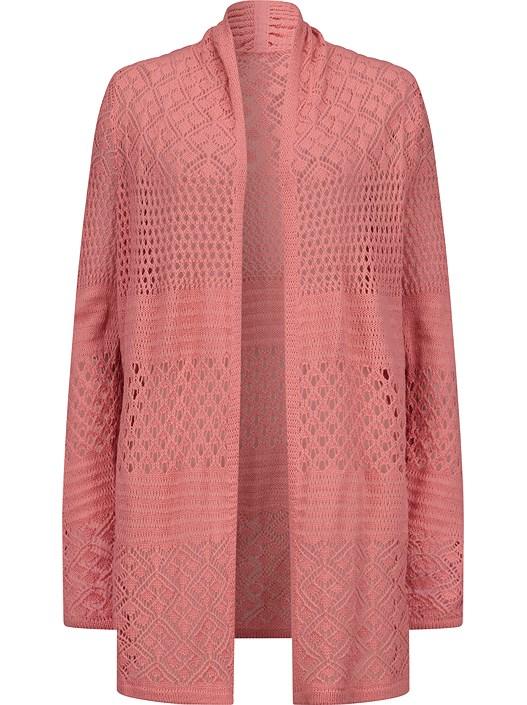 Creation L Flamingo Open Knit Cardigan From Creation L