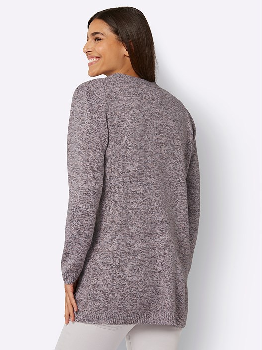 Creation L Hortensia-Mottled Long Mottled Cardigan From Creation L