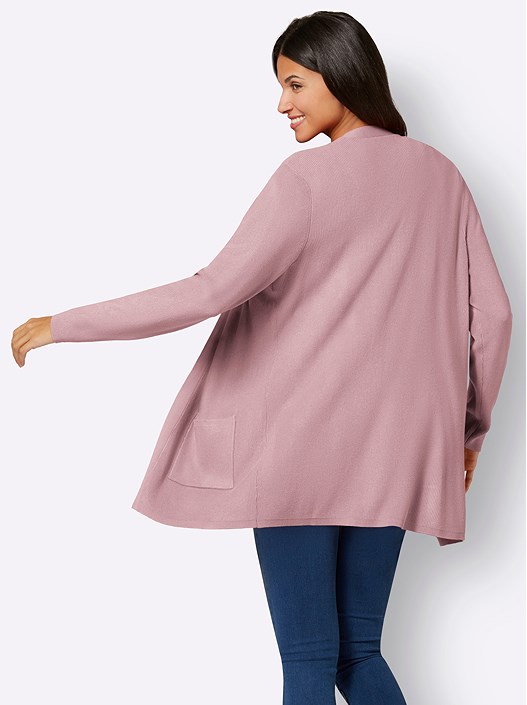 Creation L Hortensia Ribbed Long Cardigan From Creation L