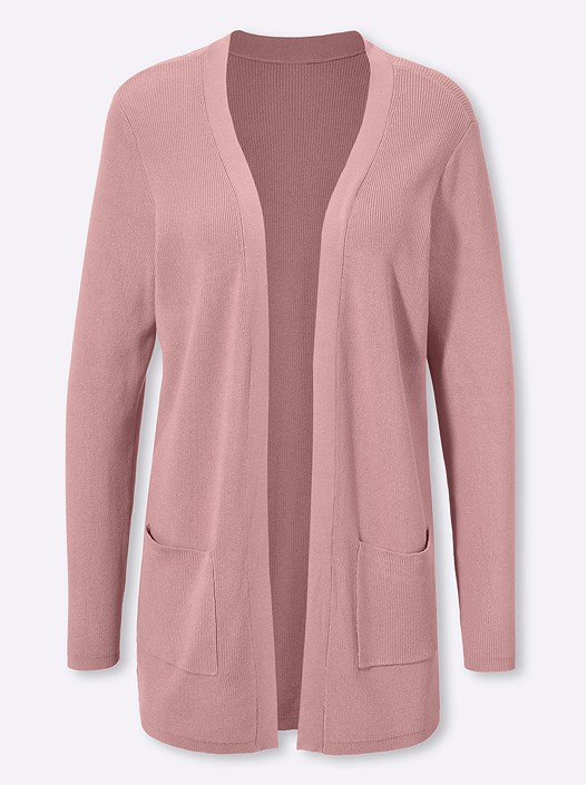 Creation L Hortensia Ribbed Long Cardigan From Creation L