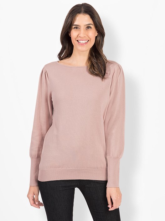 Creation L Powder Ribbed Cuff Sweater From Creation L