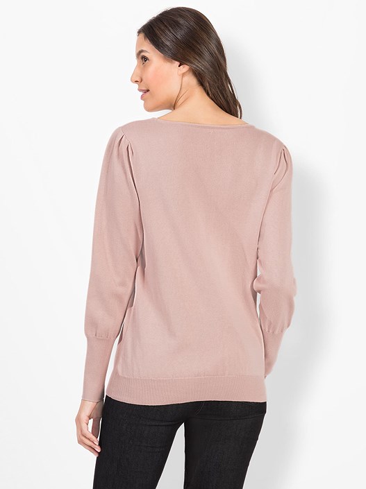 Creation L Powder Ribbed Cuff Sweater From Creation L