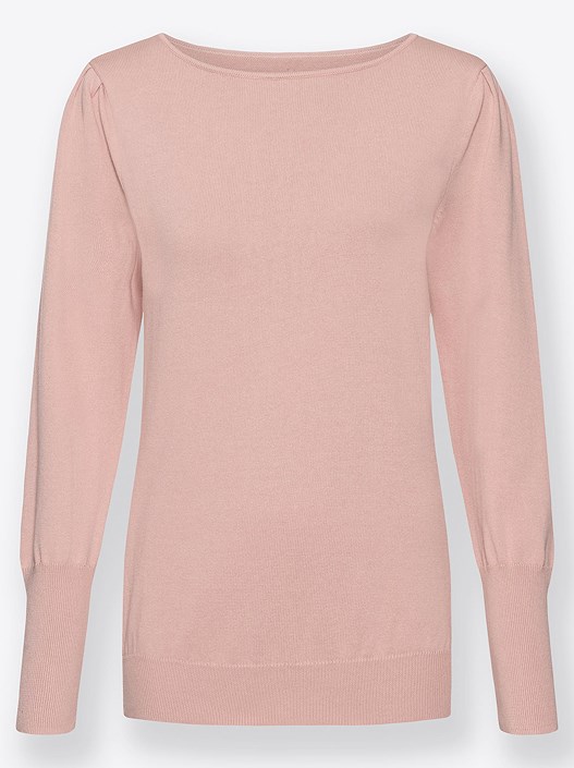 Creation L Powder Ribbed Cuff Sweater From Creation L