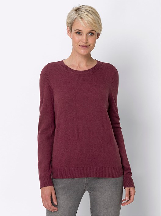 Creation L Rose Round Neckline Sweater From Creation L