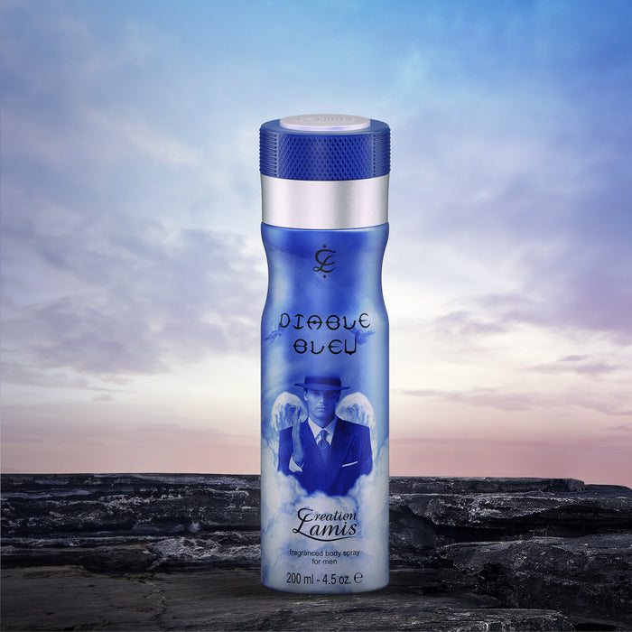 creation lamis Diable Bleu - Body Spray for Men