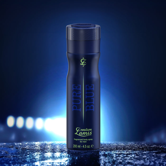 creation lamis Pure Blue - Body Spray for Men