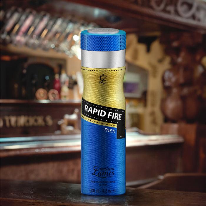 creation lamis Rapid Fire - Body Spray for Men
