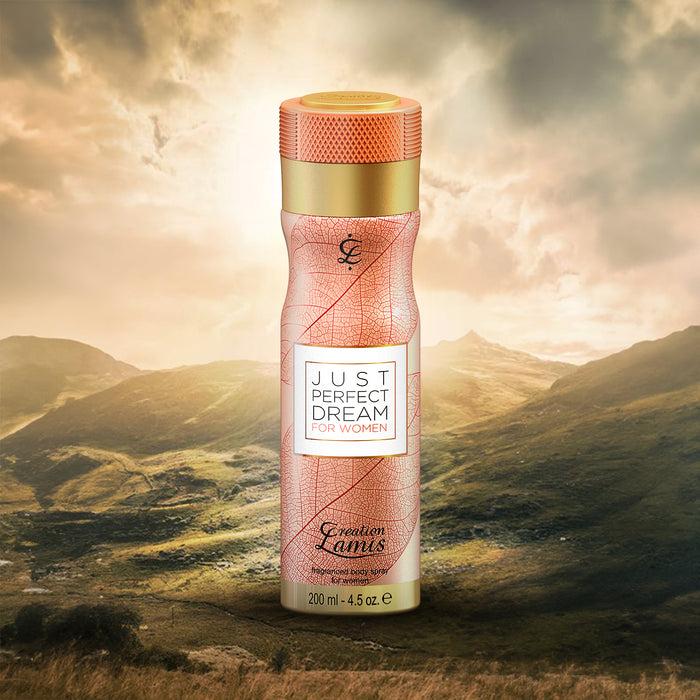 creation lamis Just Perfect Dreams - Body Spray for Women