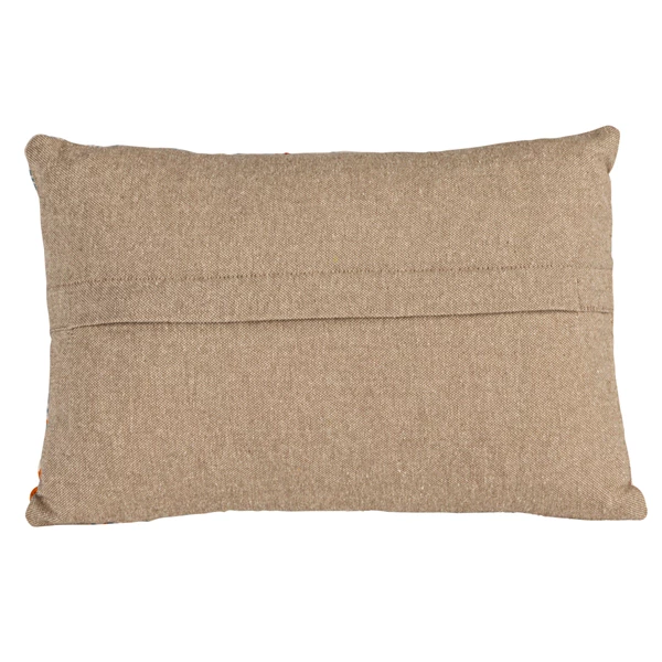 Creative Co Op 14"L X 9"H Cotton Voile Printed Lumbar Pillow (Each One Will Vary)