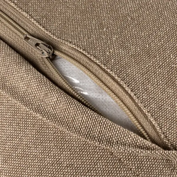 Creative Co Op 14"L X 9"H Cotton Voile Printed Lumbar Pillow (Each One Will Vary)