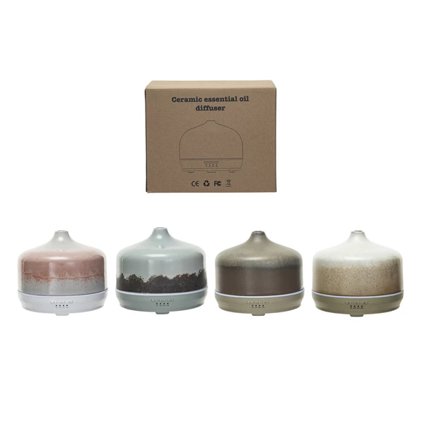 creative co op 14 oz. Stoneware Oil Diffuser 4 Styles (Each One Will Vary)