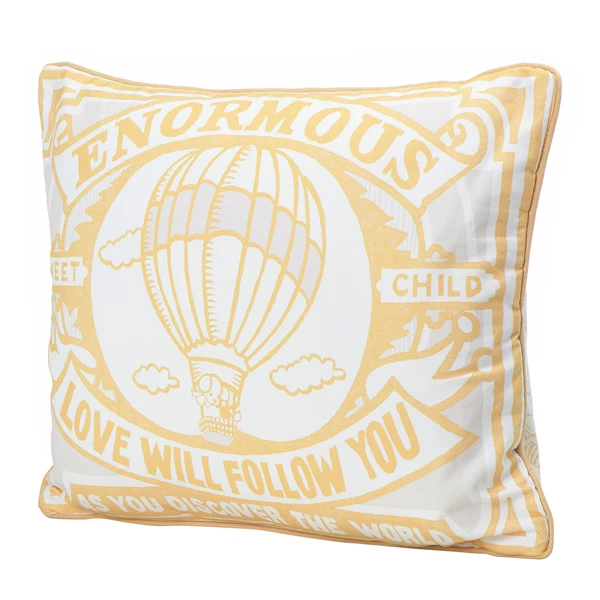 Creative Co Op 18" X 14" Sweet Child Enormous Cotton Lumbar Pillow