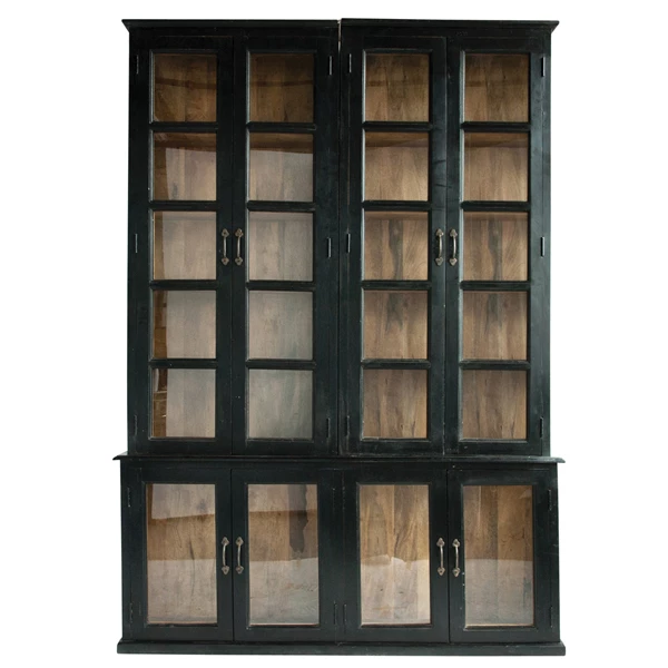 creative co op 2-Piece Cabinet with Doors and Shelves