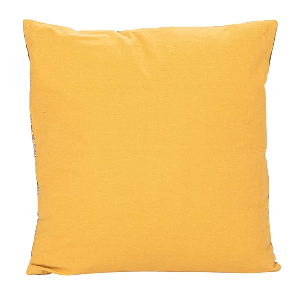 Creative Co Op 20" Square Cotton Velvet Printed Pillow