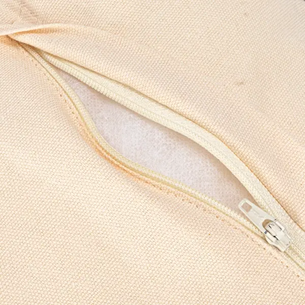 Creative Co Op 20" Square Woven Cotton Blend Bouclé Pillow