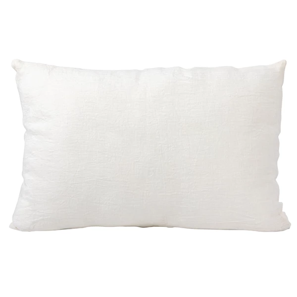 Creative Co Op 24"L X 16"H Stonewashed Linen Lumbar Pillow