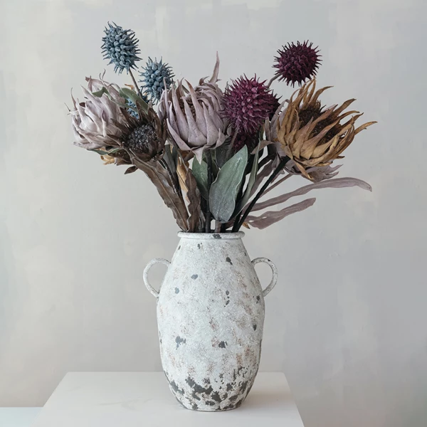 Creative Co Op 40-1/2"H Faux Flower Pick Camel Color