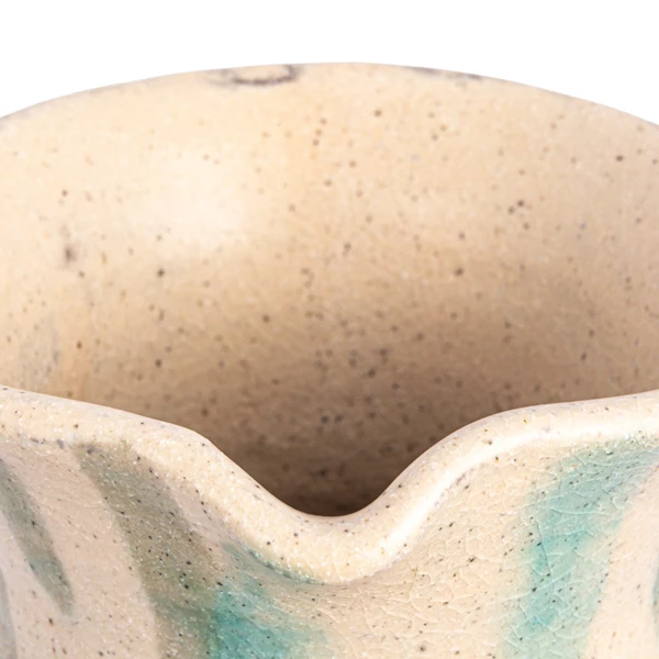 Creative Co Op 72 Oz. Hand-Painted Terra-cotta Pitcher (Each One Will Vary)