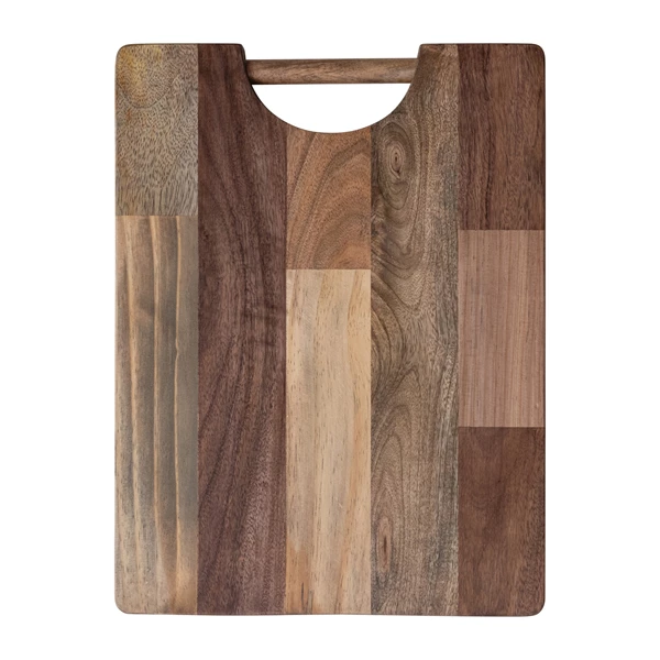 Creative Co Op Acacia Pine & Mango Wood End Grain Cheese/Cutting Board