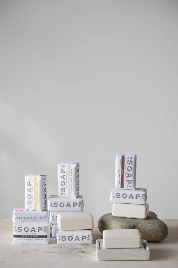 Creative Co Op Bamboo Scented Triple Milled Bar Soap