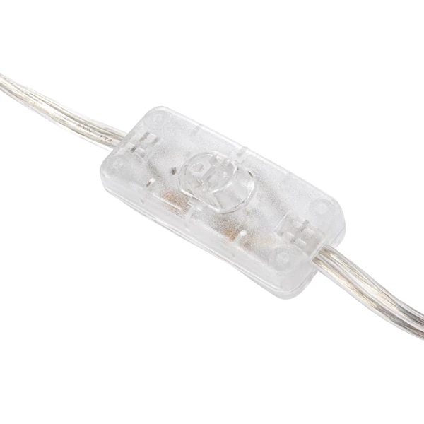 Creative Co Op Ceramic Table Lamp W/ Linen Shade & Inline Switch